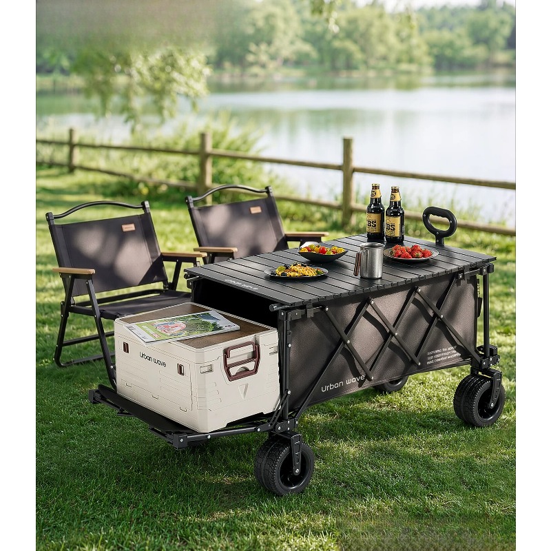 Outdoor Camping Trolley - Chariot de camping pliable, chariot de