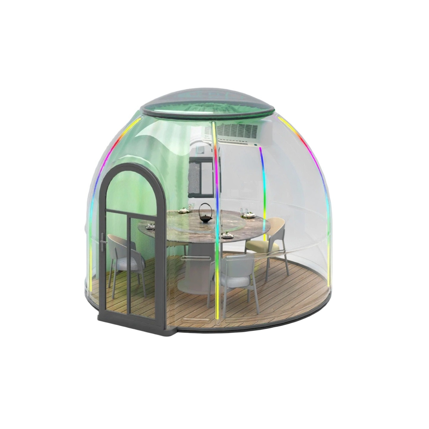 Dôme transparent, tente de gla - Outdoor Camping Exhibition avis et prix