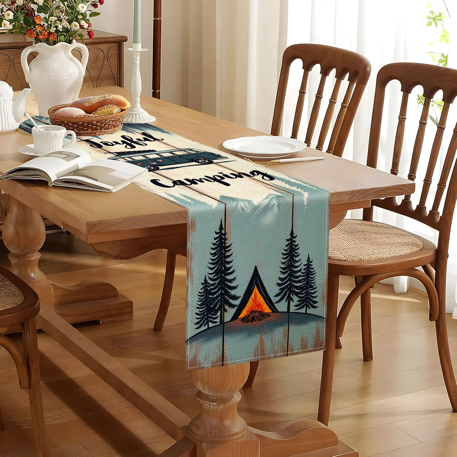 1 chemin de table à thème de s - Outdoor Camping Exhibition avis et prix