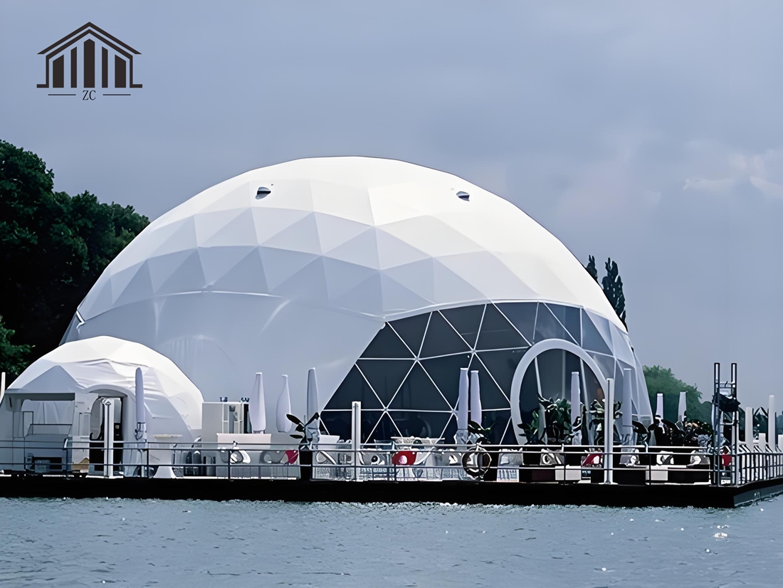 Tente Gazebo Sphérique Grande  - Outdoor Camping Exhibition avis et prix