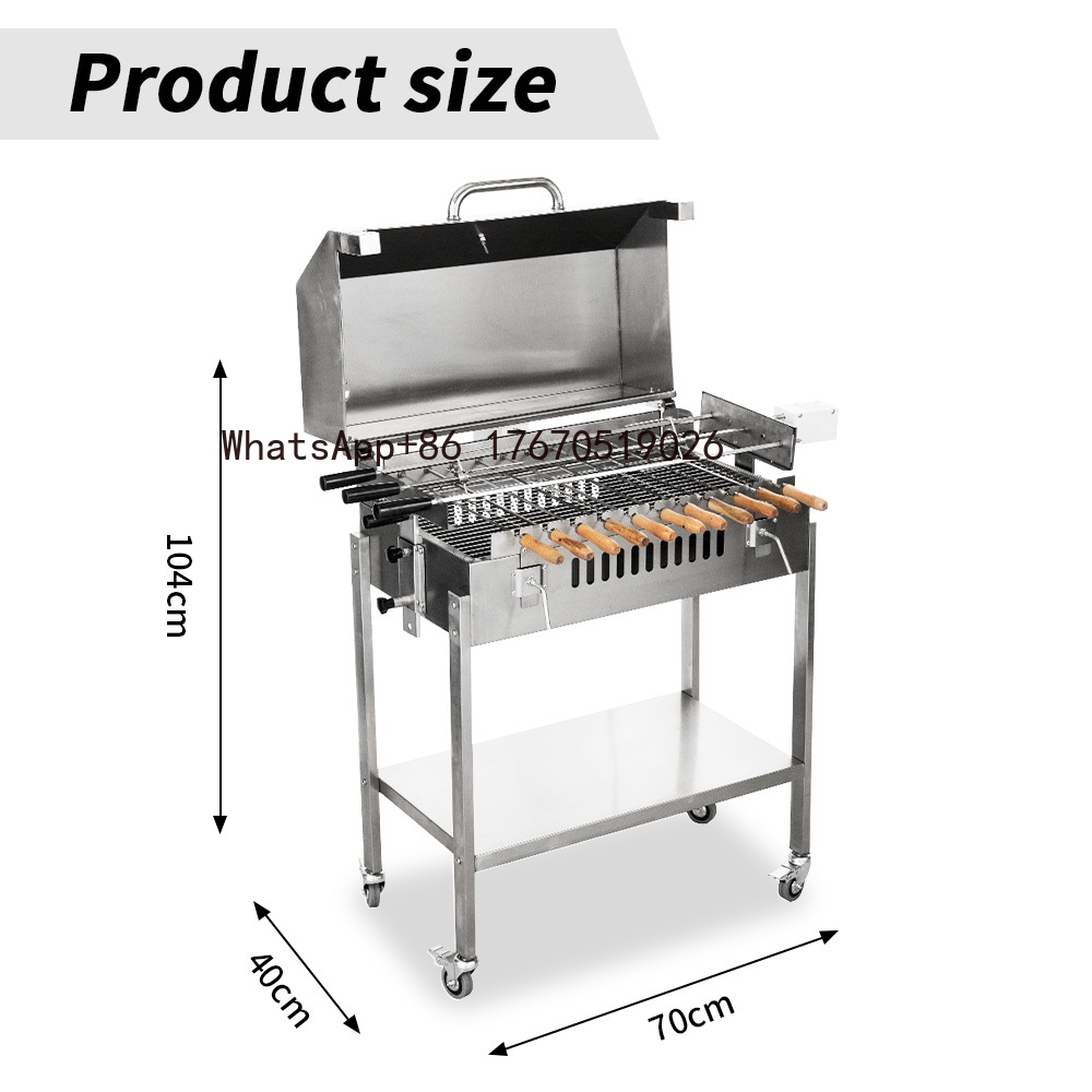 Barbecue Rotisserie Foukou Chy - Outdoor Camping Trolley avis et prix