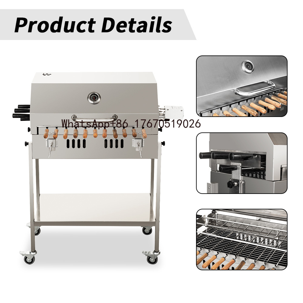 Barbecue Rotisserie Foukou Chy - Outdoor Camping Trolley avis et prix