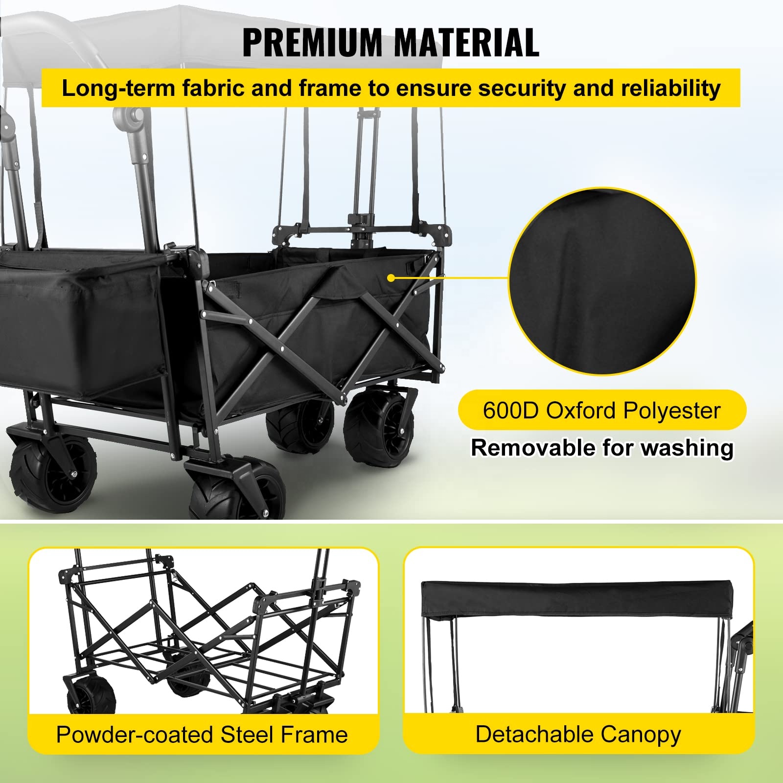 Chariot de camping pliable d'e - Outdoor Camping Trolley avis et prix