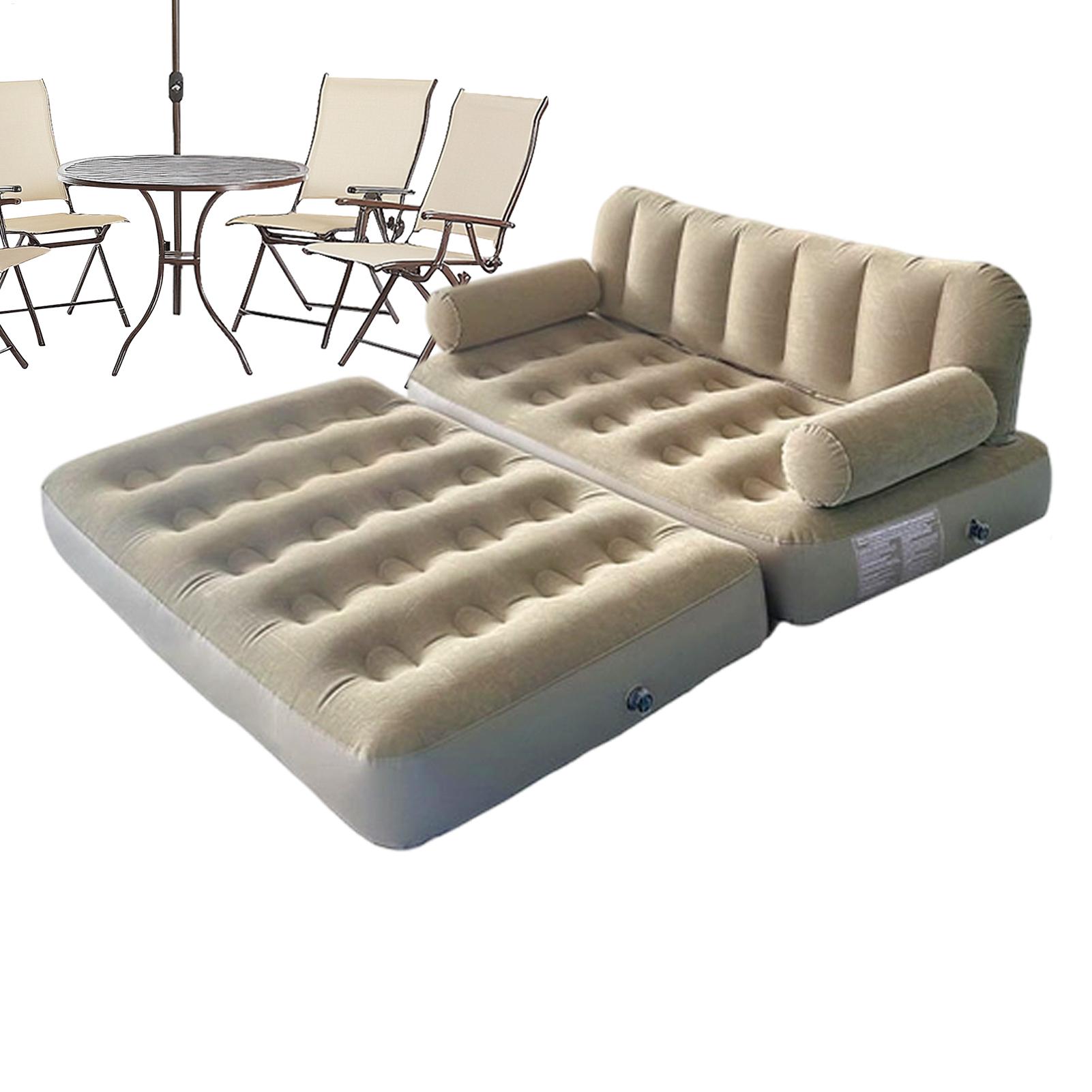 Canapé gonflable avec pompe à  - Bed Outdoor Camping avis et prix