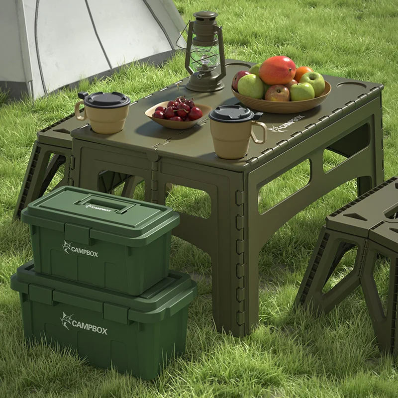 Table de Camping pliante et Po - Outdoor Camping Exhibition avis et prix