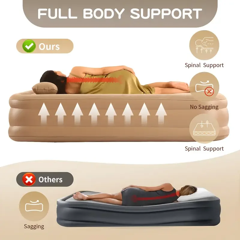 Matelas Gonflable Intérieur de - Bed Outdoor Camping avis et prix
