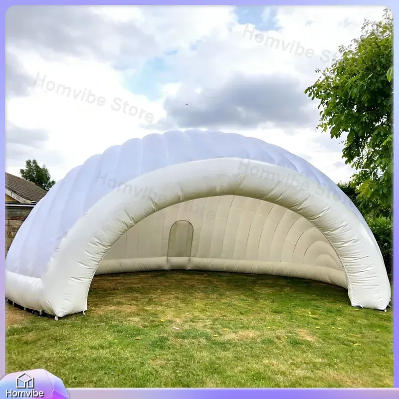 Tente dôme gonflable légère, a - Outdoor Camping Exhibition avis et prix